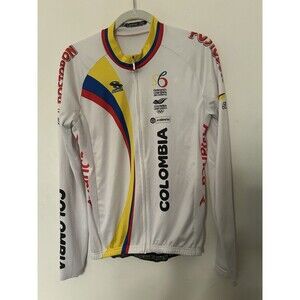 Suarez Columbian Cycling Team Race jersey Jacket Mens Size large